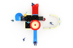 Gemi Temalı Oyun Grubu A-100 PRK-102 | Temalı Metal Oyun Grupları | Erse Kent Mobilyaları